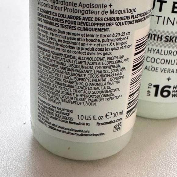 It cosmetics settting spray 
Bundle of 2 X 1oz =2oz
Never used - Picture 2 of 2